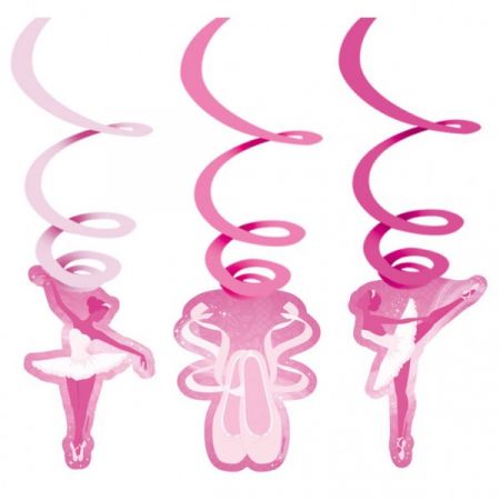 Swingende ballerina hangers 6x