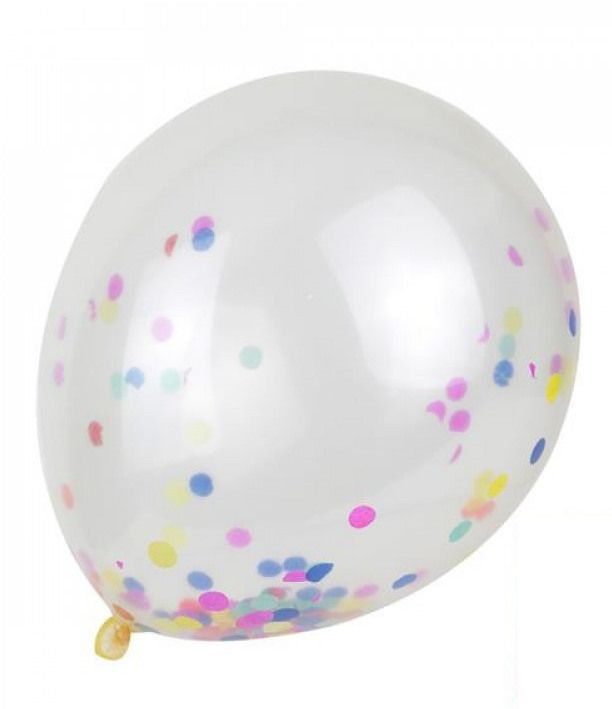 Leuke confetti ballonnen 5x