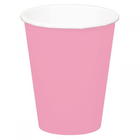 Roze bekers 8x